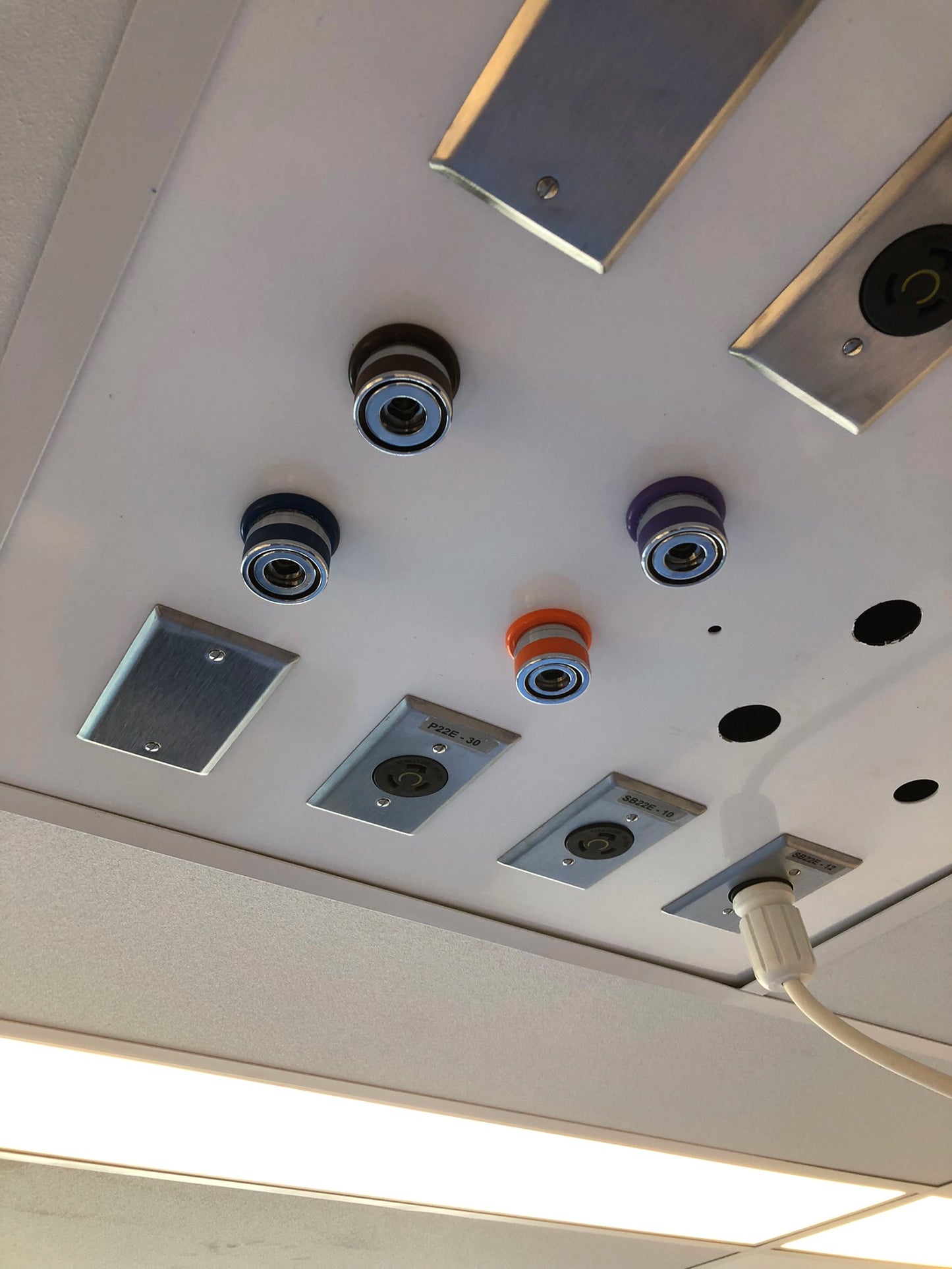 Lab Ceiling Utility Panel